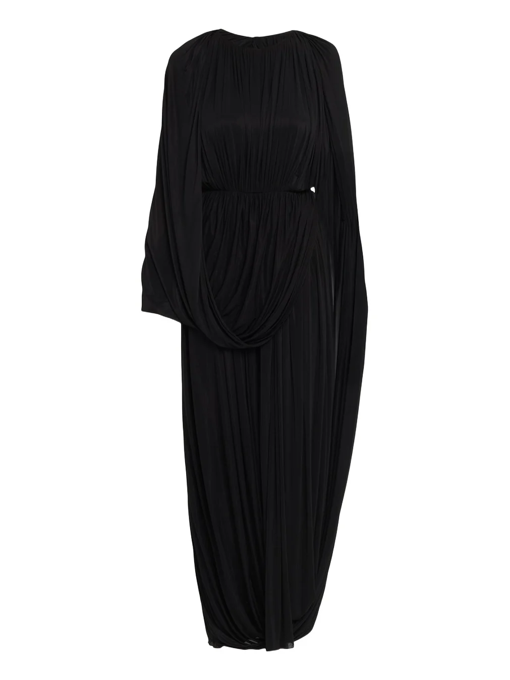 Kahlo Assymetric Draped Loop Jersey Dress Kahlo Assymetric Draped Loop Jersey Dress