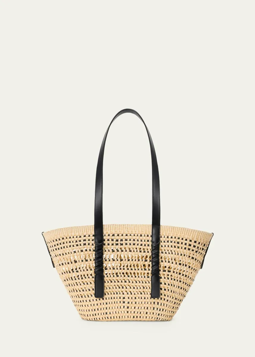 Loewe x Paula's Ibiza Braid Medium Woven Basket Tote Bag | Thumbnail 2 Loewe x Paula's Ibiza Braid Medium Woven Basket Tote Bag | Thumbnail 2