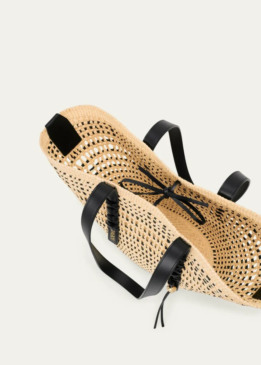 Loewe x Paula's Ibiza Braid Medium Woven Basket Tote Bag | Thumbnail 3 Loewe x Paula's Ibiza Braid Medium Woven Basket Tote Bag | Thumbnail 3