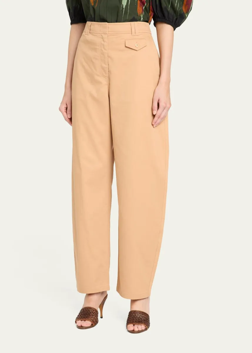 Ulla Johnson Laure Barrel-Leg Pants | Thumbnail 4 Ulla Johnson Laure Barrel-Leg Pants | Thumbnail 4