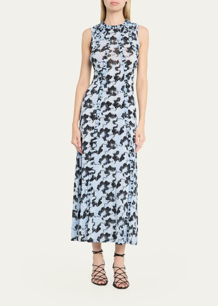 Ulla Johnson Isabelle Sleeveless Ruffle Jersey Dress | Thumbnail 2 Ulla Johnson Isabelle Sleeveless Ruffle Jersey Dress | Thumbnail 2