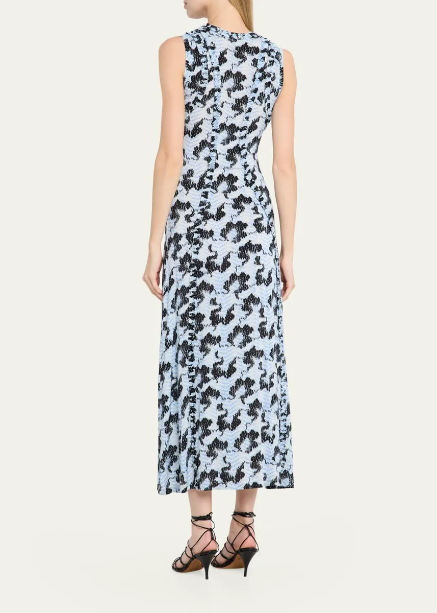 Ulla Johnson Isabelle Sleeveless Ruffle Jersey Dress | Thumbnail 3 Ulla Johnson Isabelle Sleeveless Ruffle Jersey Dress | Thumbnail 3