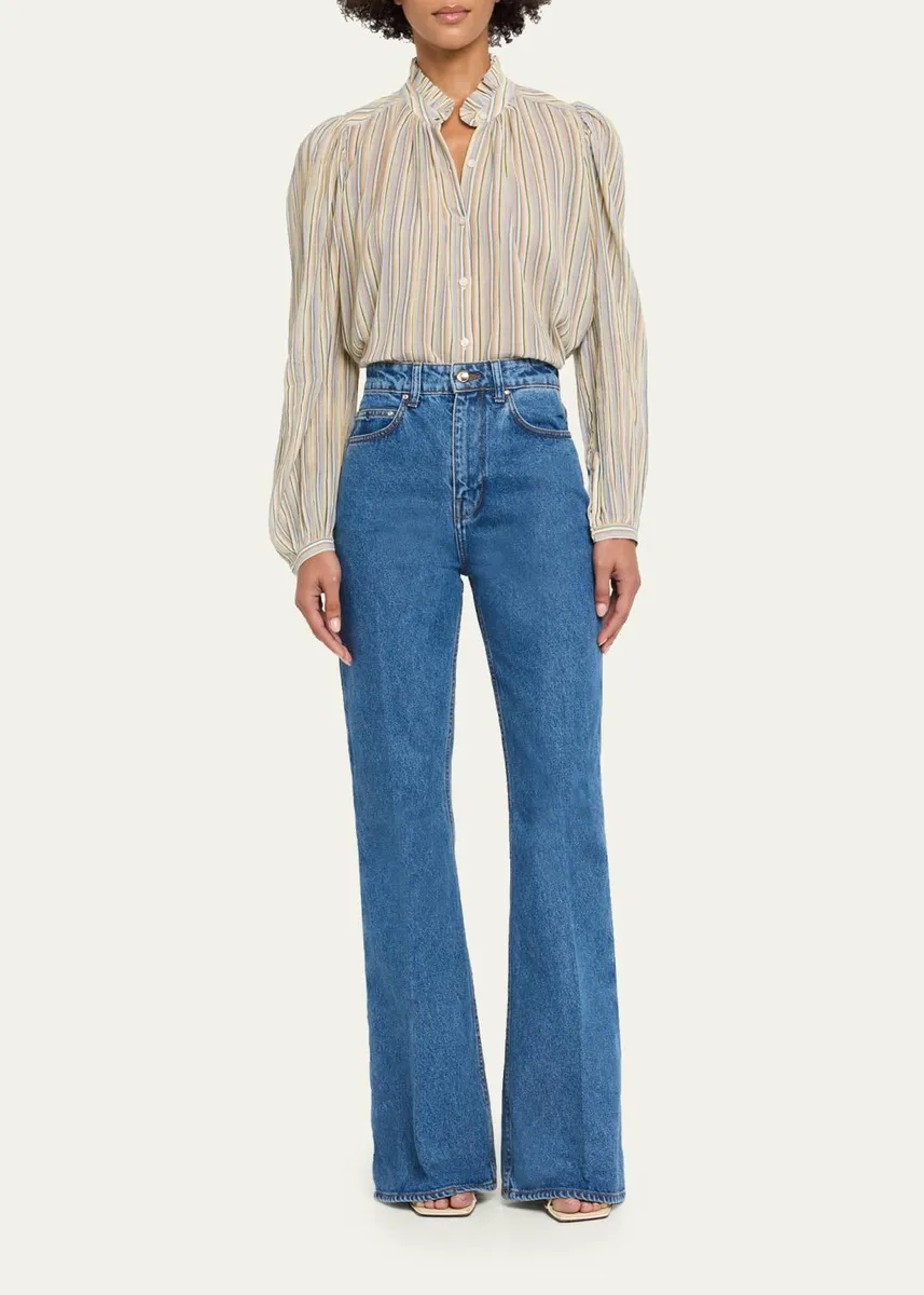 OSSOU Spur High-Rise Straight Jeans | Thumbnail 2