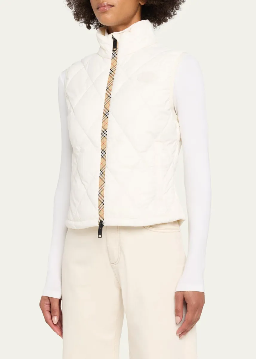 Burberry Packable Quilted Nylon Cheswick Vest | Thumbnail 4 Burberry Packable Quilted Nylon Cheswick Vest | Thumbnail 4