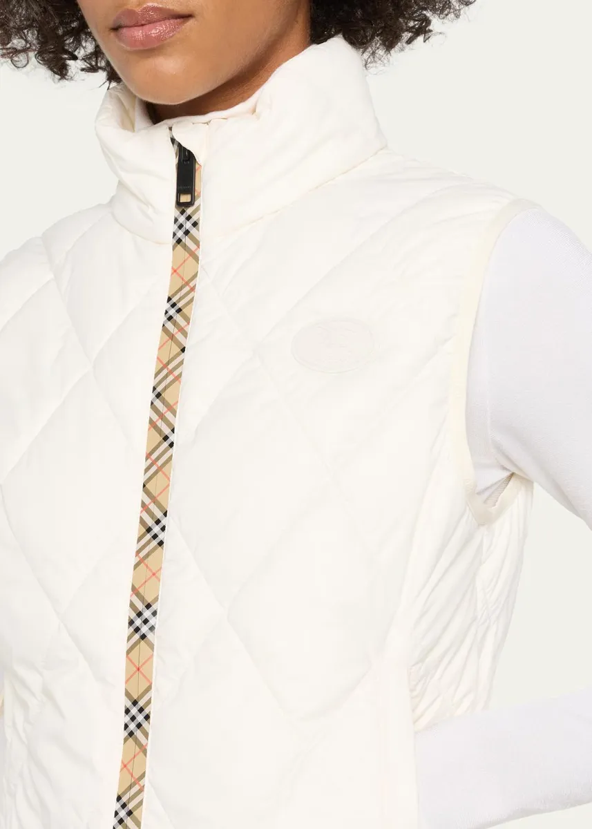 Burberry Packable Quilted Nylon Cheswick Vest | Thumbnail 5 Burberry Packable Quilted Nylon Cheswick Vest | Thumbnail 5