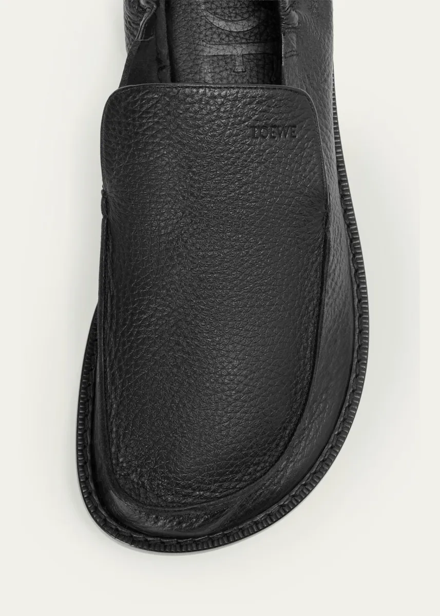 Loewe x Paula's Ibiza Men's Flex Grained Leather Slip-On Loafers | Thumbnail 3 Loewe x Paula's Ibiza Men's Flex Grained Leather Slip-On Loafers | Thumbnail 3