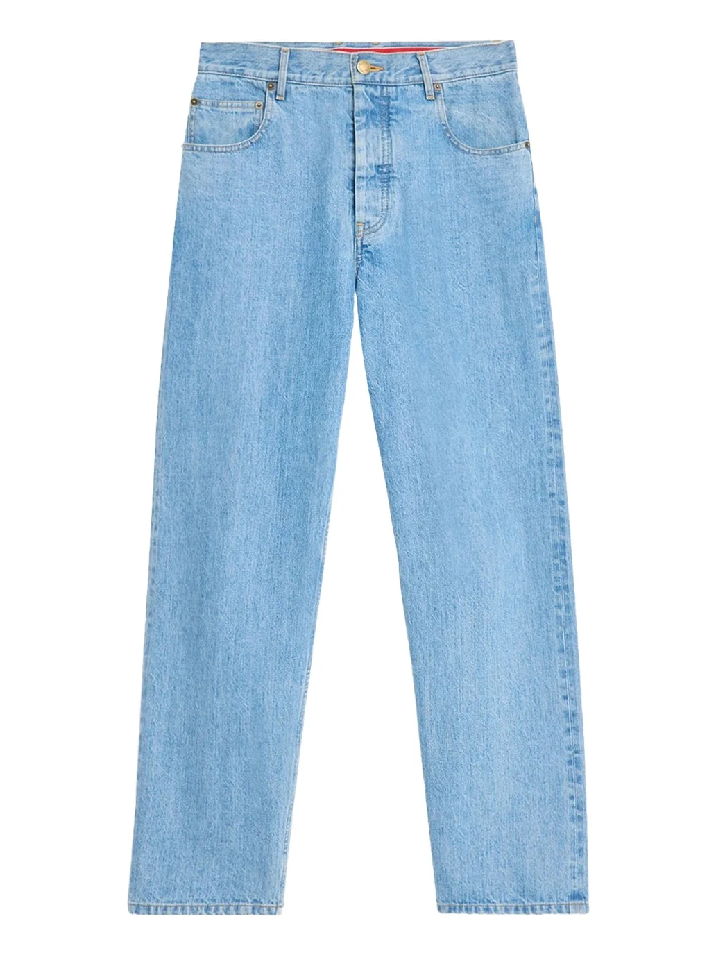 Thom Browne Men's Washed Selvedge Denim Straight-Leg Jeans