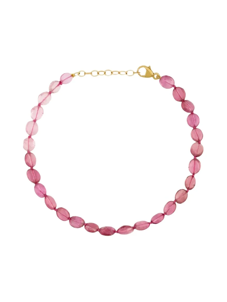 Arizona 14K Pink Tourmaline Bracelet