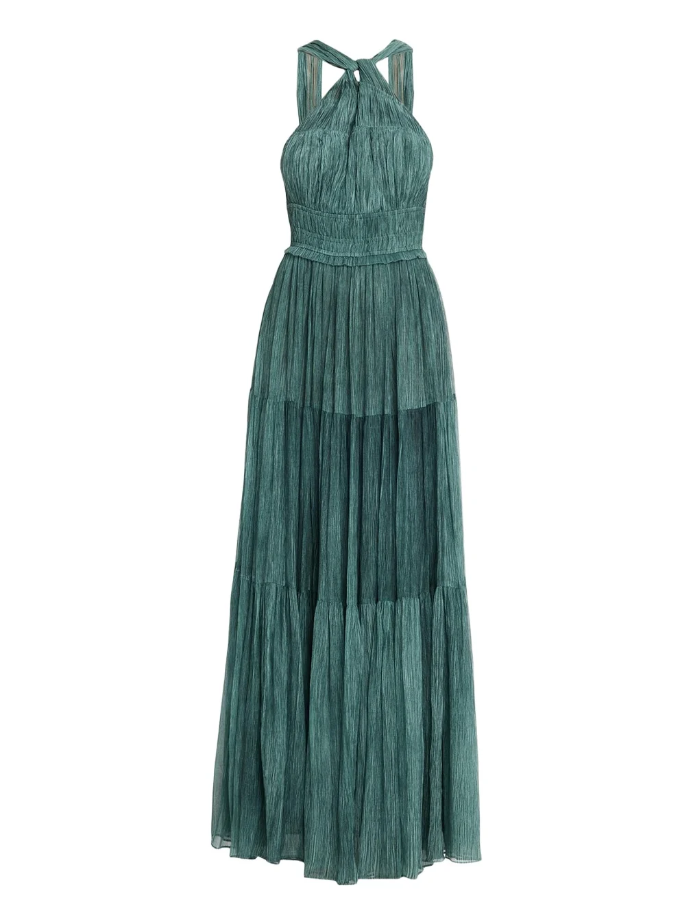 Freesia Sleeveless Silk Chiffon Gown