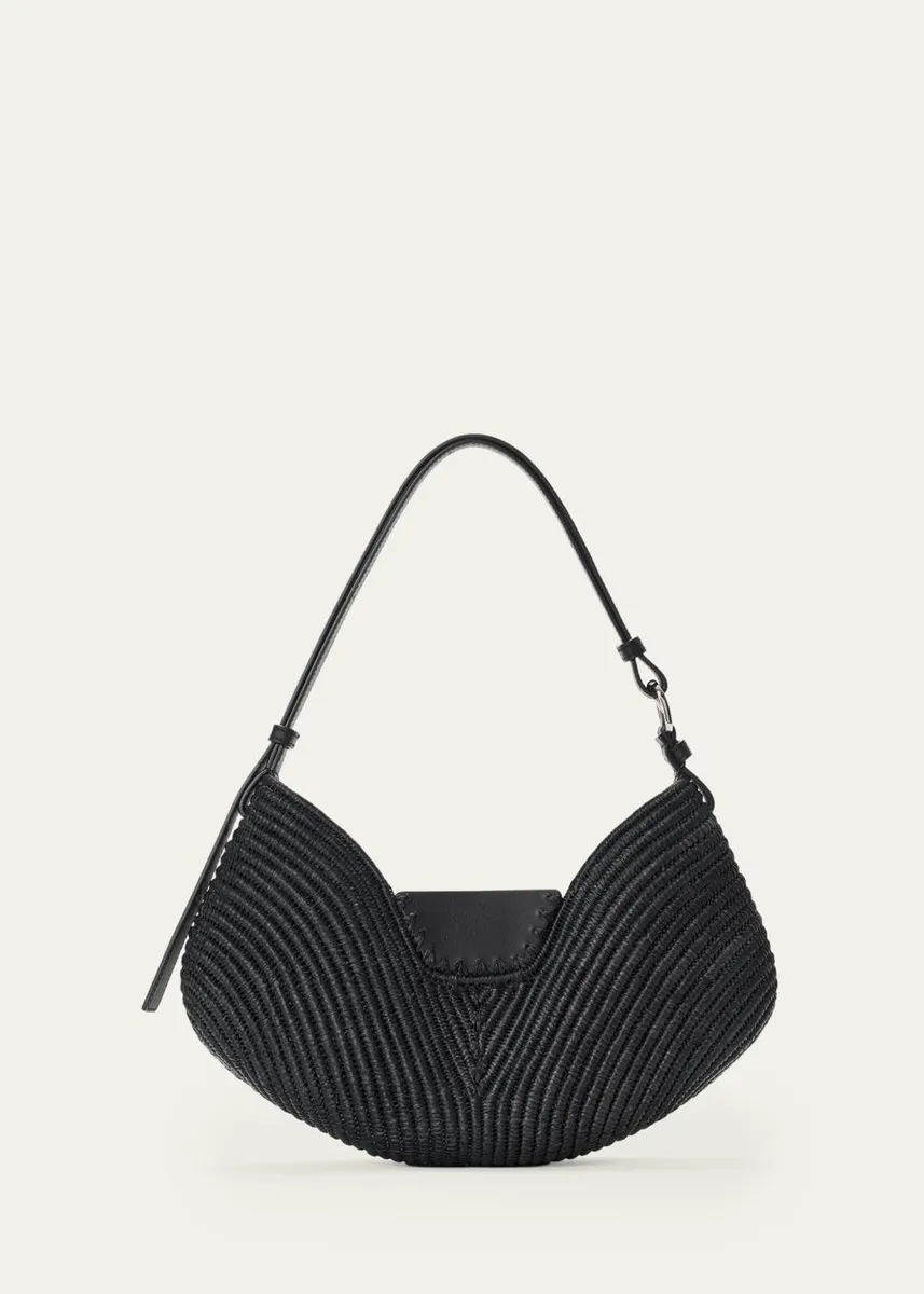 Loewe x Paula's Ibiza Swing Raffia Shoulder Bag | Thumbnail 2