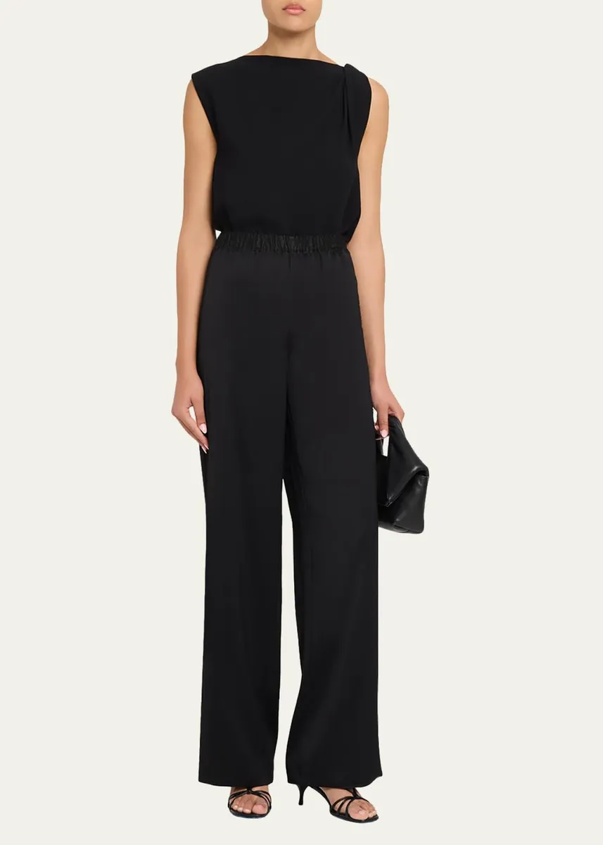 Vince Draped Shoulder Top | Thumbnail 2 Vince Draped Shoulder Top | Thumbnail 2