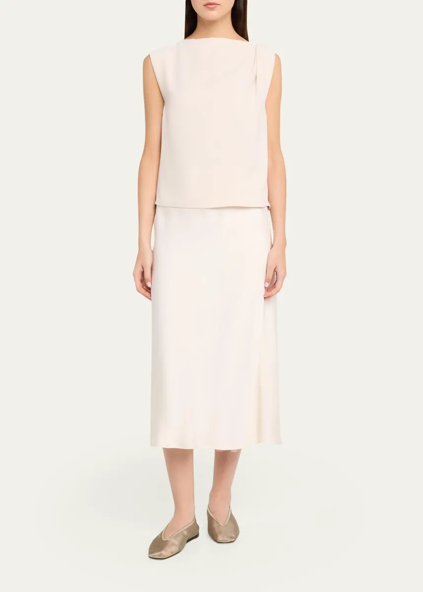 Vince Draped Shoulder Top | Thumbnail 6 Vince Draped Shoulder Top | Thumbnail 6