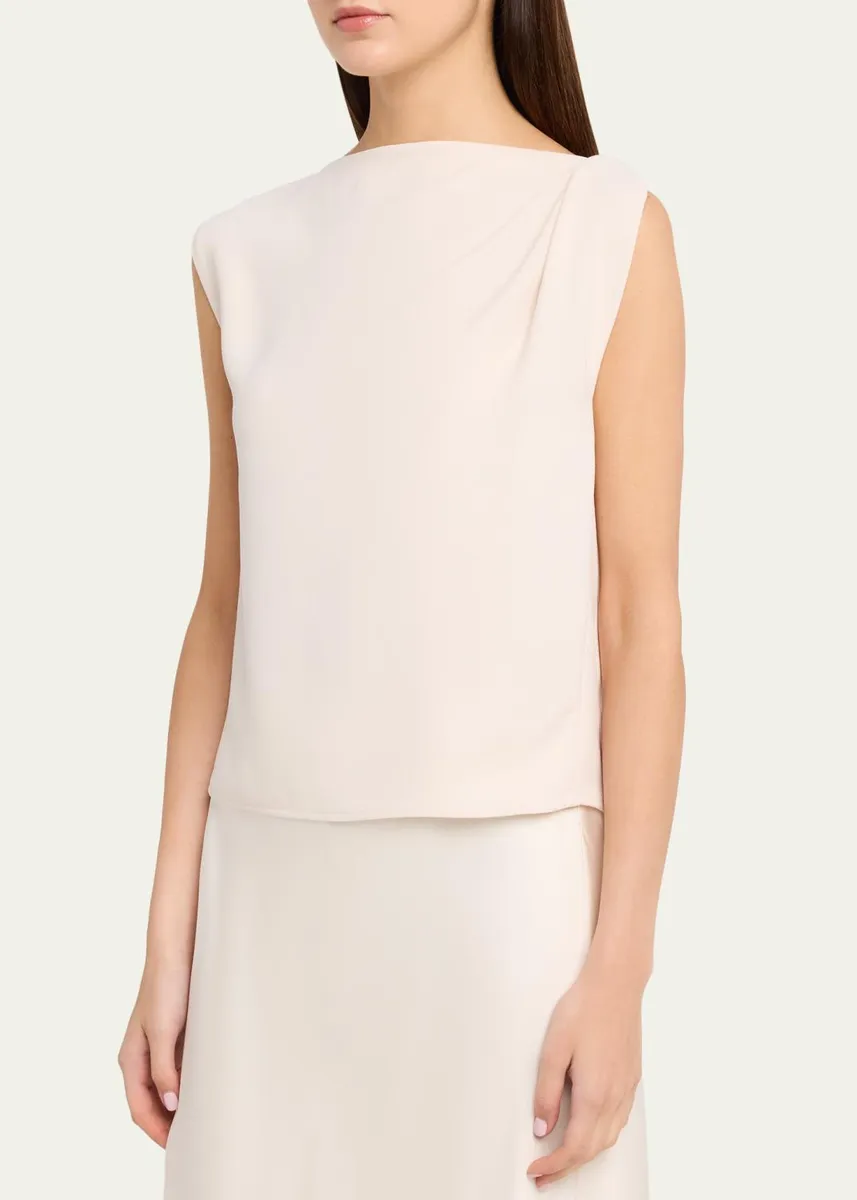 Vince Draped Shoulder Top | Thumbnail 8 Vince Draped Shoulder Top | Thumbnail 8