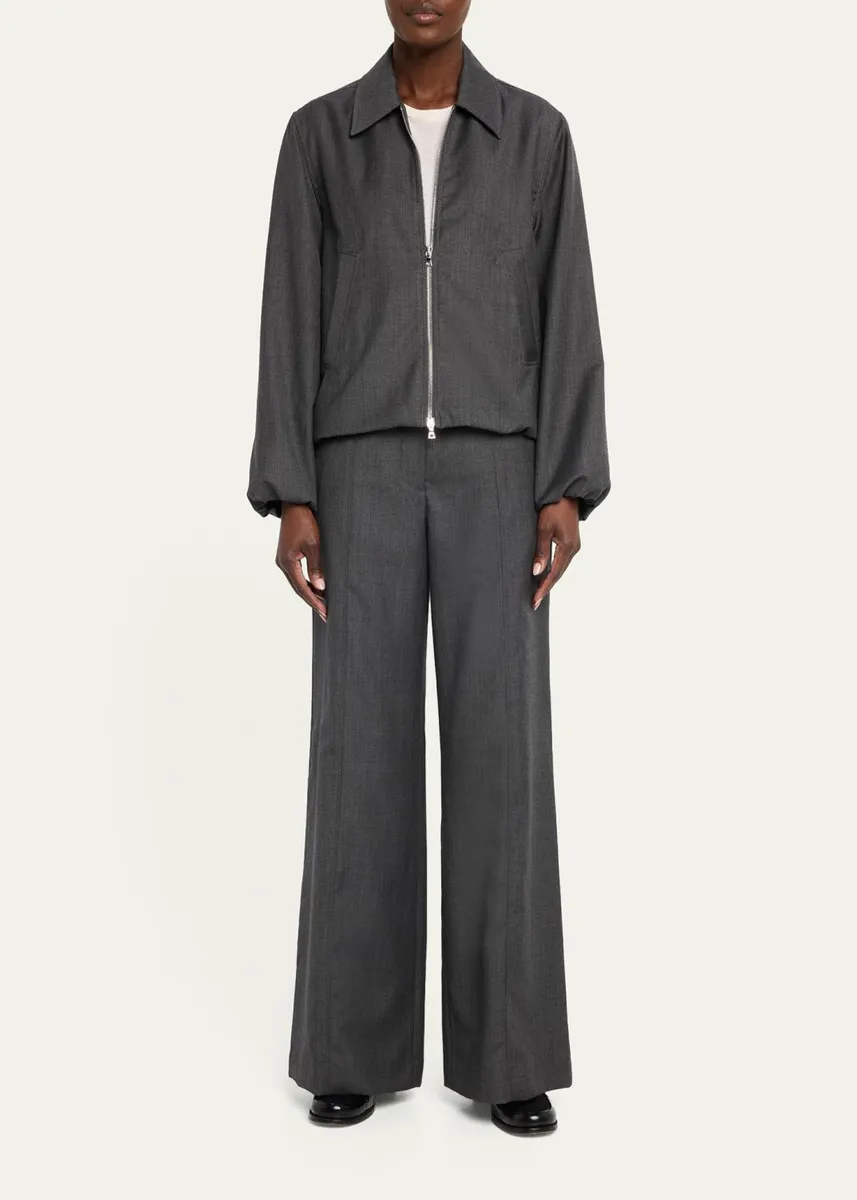 OFFICINE GÉNÉRALE Zelia Wide-Leg Pants | Thumbnail 2 OFFICINE GÉNÉRALE Zelia Wide-Leg Pants | Thumbnail 2