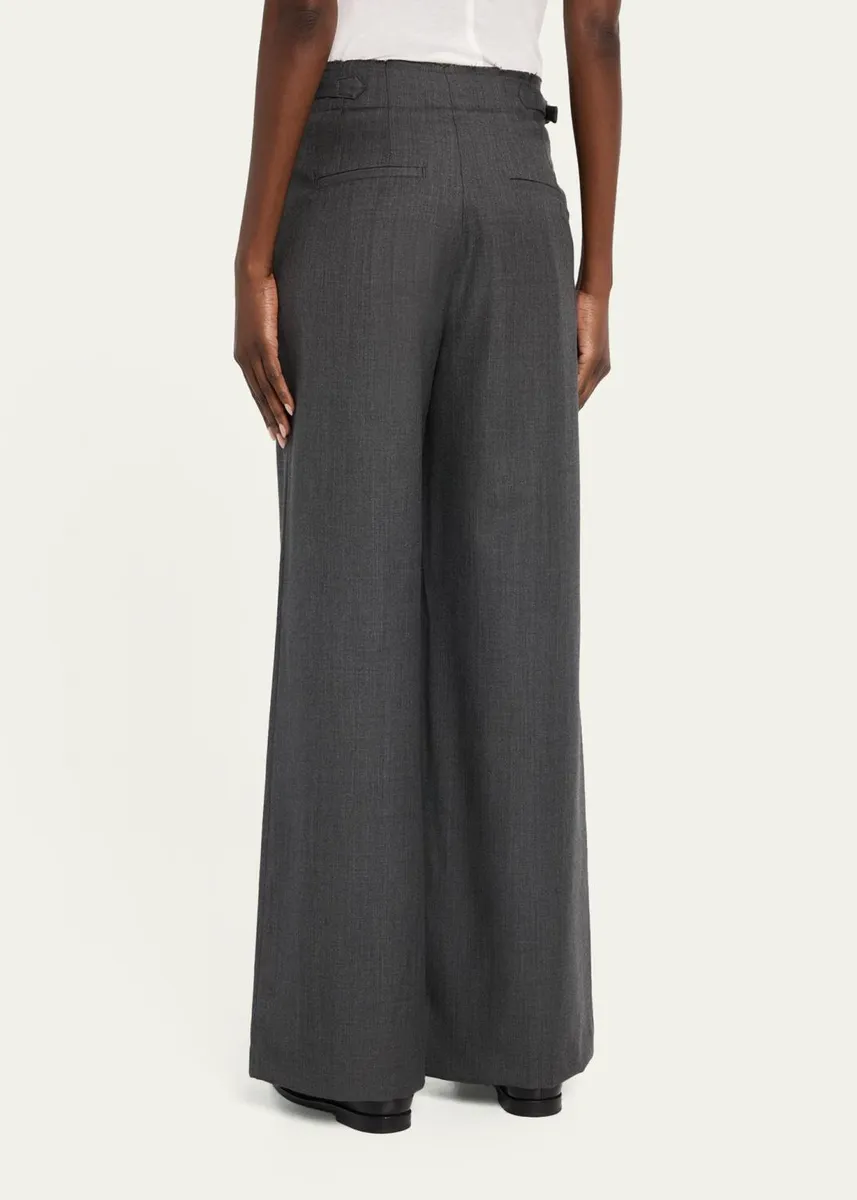 OFFICINE GÉNÉRALE Zelia Wide-Leg Pants | Thumbnail 3 OFFICINE GÉNÉRALE Zelia Wide-Leg Pants | Thumbnail 3