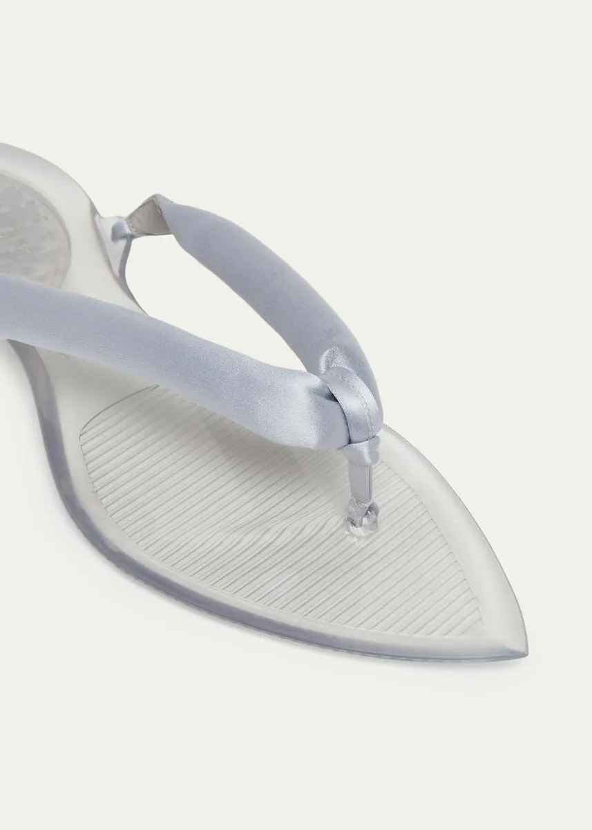 ALAÏA Invisible Padded Thong Flat Sandals | Thumbnail 5 ALAÏA Invisible Padded Thong Flat Sandals | Thumbnail 5