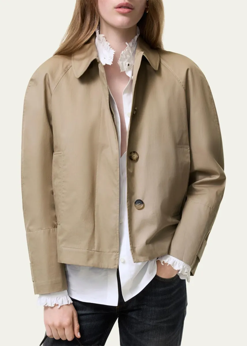 Burberry Tropical Cotton Gabardine Jacket | Thumbnail 2 Burberry Tropical Cotton Gabardine Jacket | Thumbnail 2