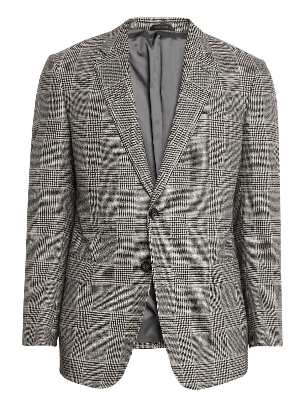 Men's Soft Glen Plaid Single-Breasted Sport Coat