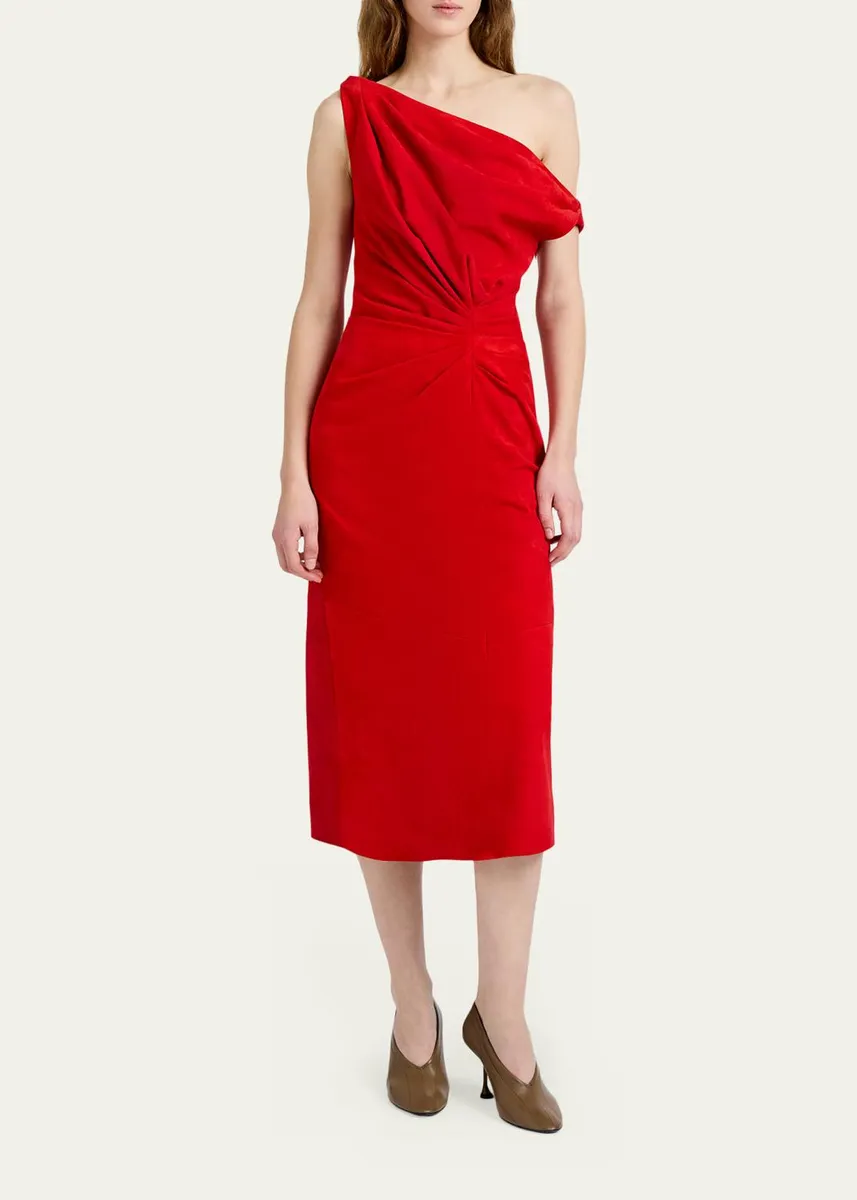 Proenza Schouler Kaelin Off-The-Shoulder Suede Mini Dress | Thumbnail 6 Proenza Schouler Kaelin Off-The-Shoulder Suede Mini Dress | Thumbnail 6