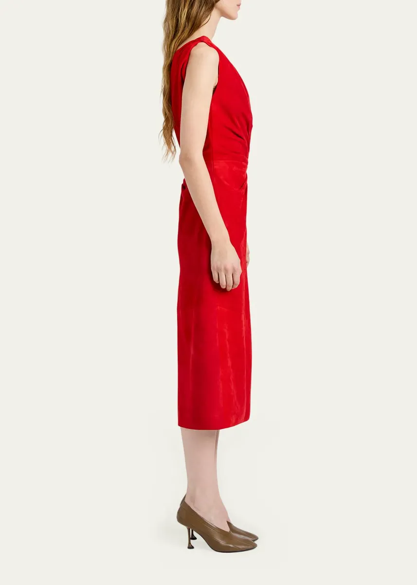 Proenza Schouler Kaelin Off-The-Shoulder Suede Mini Dress | Thumbnail 8 Proenza Schouler Kaelin Off-The-Shoulder Suede Mini Dress | Thumbnail 8