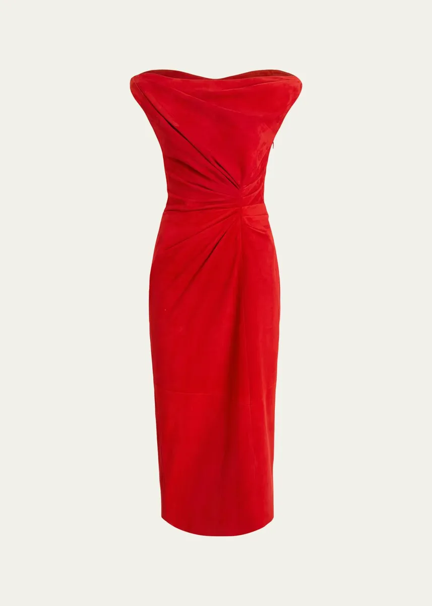 Proenza Schouler Kaelin Off-The-Shoulder Suede Mini Dress | Thumbnail 10 Proenza Schouler Kaelin Off-The-Shoulder Suede Mini Dress | Thumbnail 10