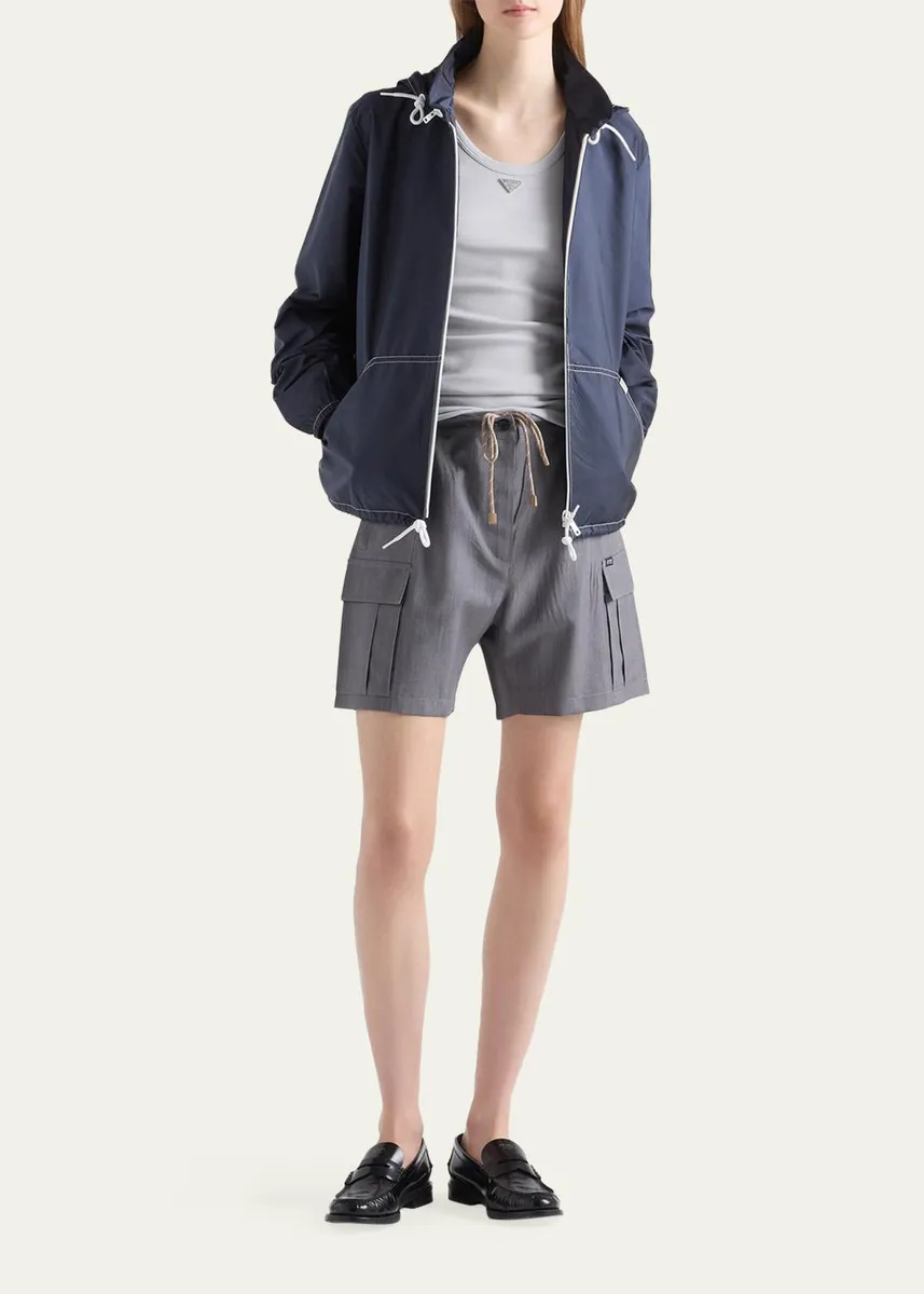 Prada Cotton Jersey Tank Top | Thumbnail 2 Prada Cotton Jersey Tank Top | Thumbnail 2