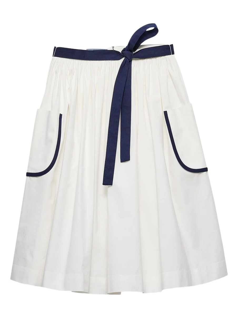 Slubbed Toile Skirt Slubbed Toile Skirt