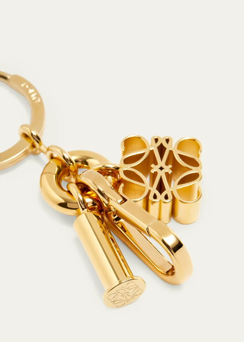 Loewe Anagram Charm Keyring | Thumbnail 3 Loewe Anagram Charm Keyring | Thumbnail 3