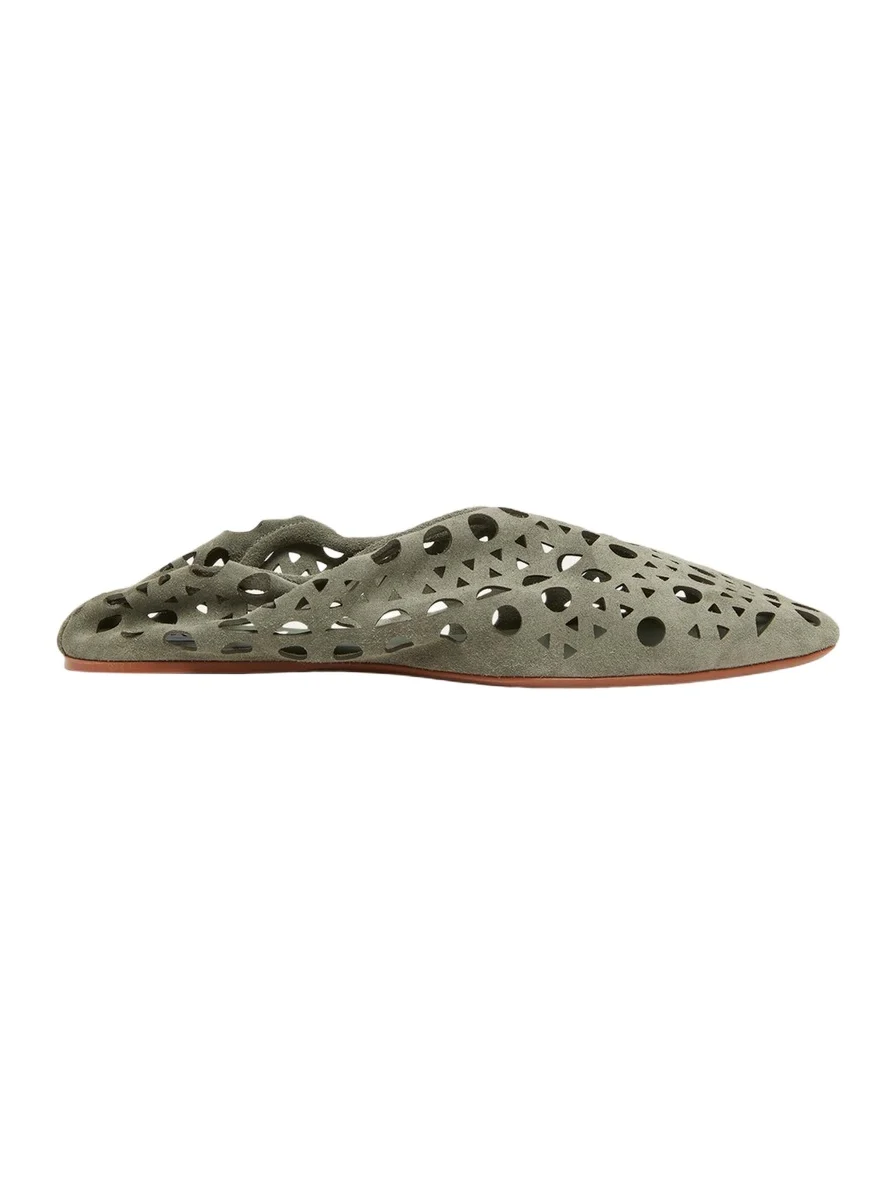 Neo Vienne Suede Slippers