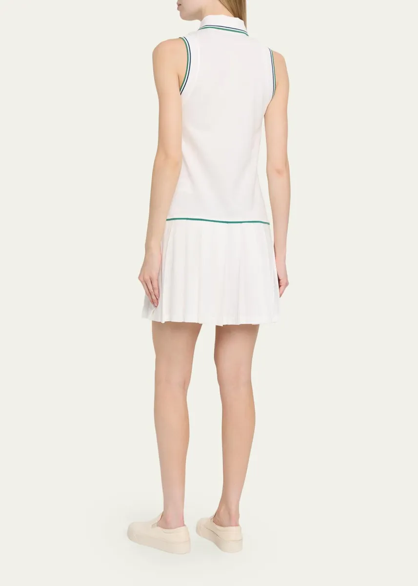 Burberry Martina Pleated Mini Tennis Dress | Thumbnail 3 Burberry Martina Pleated Mini Tennis Dress | Thumbnail 3
