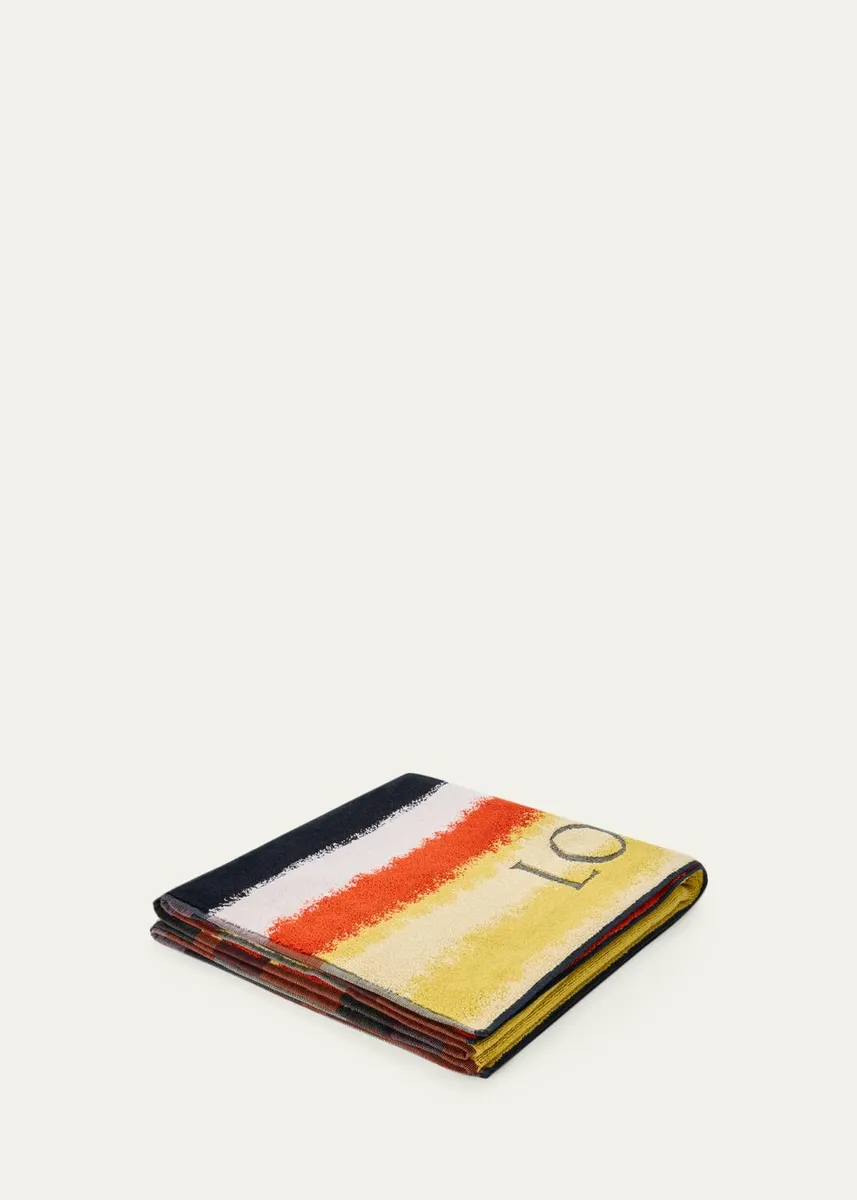 Loewe Striped Terrycloth Bath Sheet | Thumbnail 2 Loewe Striped Terrycloth Bath Sheet | Thumbnail 2
