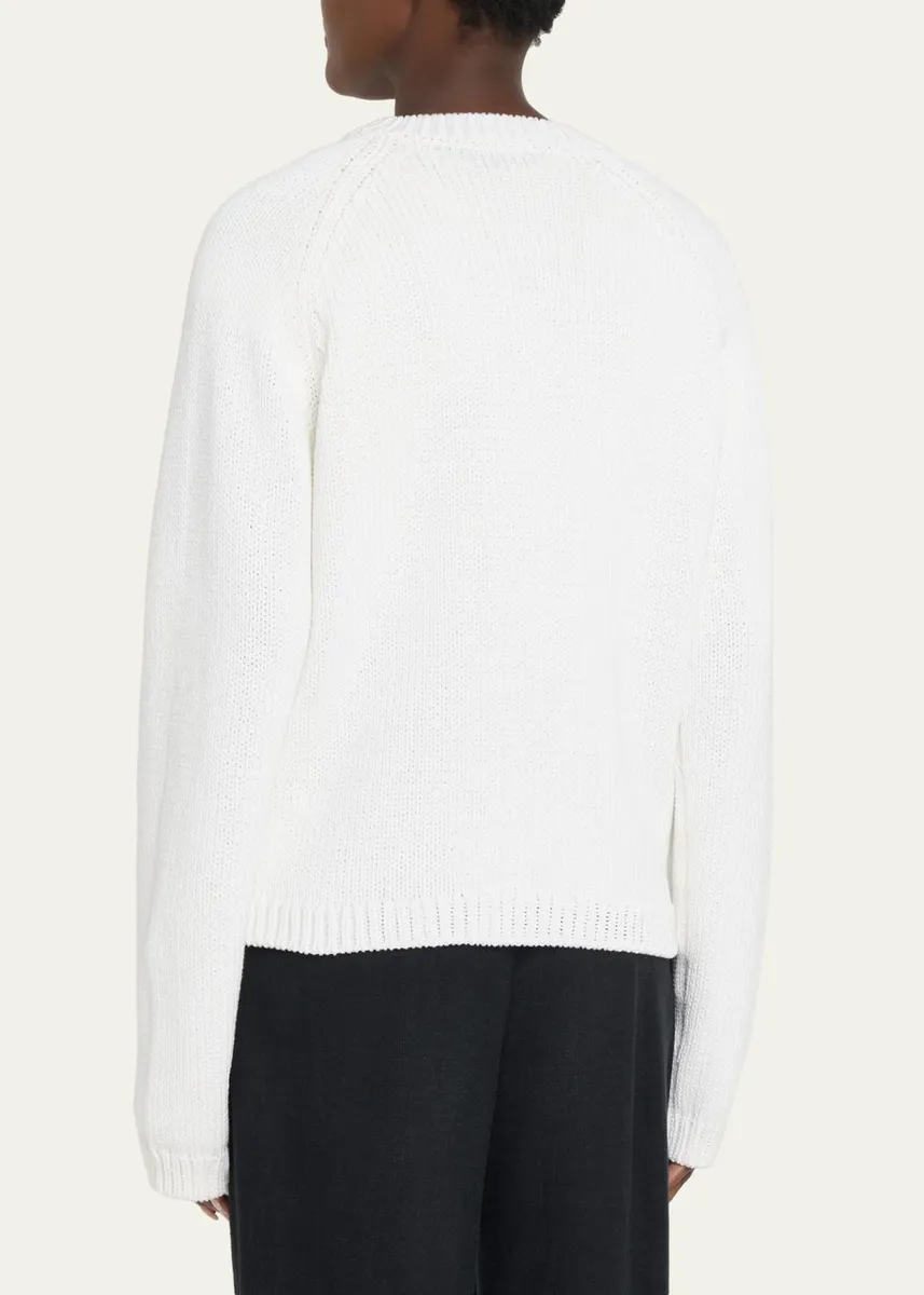 TOTEME Hammered Button Knit Cardigan | Thumbnail 3 TOTEME Hammered Button Knit Cardigan | Thumbnail 3