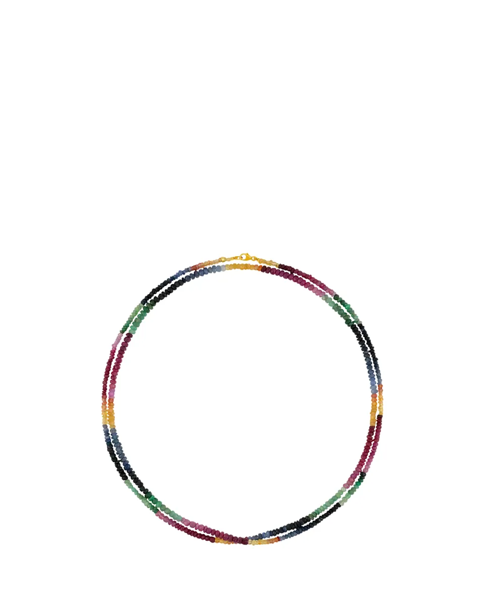 JIA JIA Arizona Rainbow Sapphire Double-Strand Necklace | Thumbnail 2 JIA JIA Arizona Rainbow Sapphire Double-Strand Necklace | Thumbnail 2