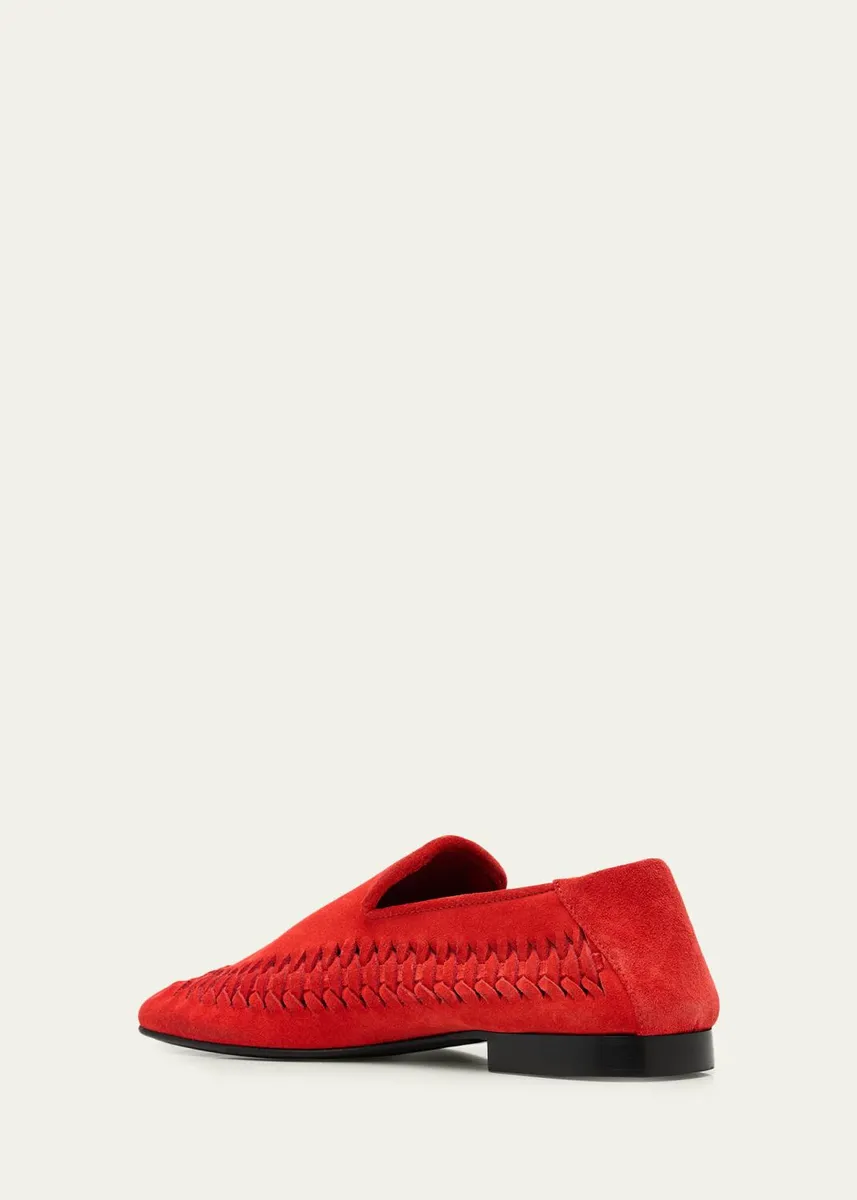 Proenza Schouler Whipstitch Suede Moccasin Loafers | Thumbnail 2