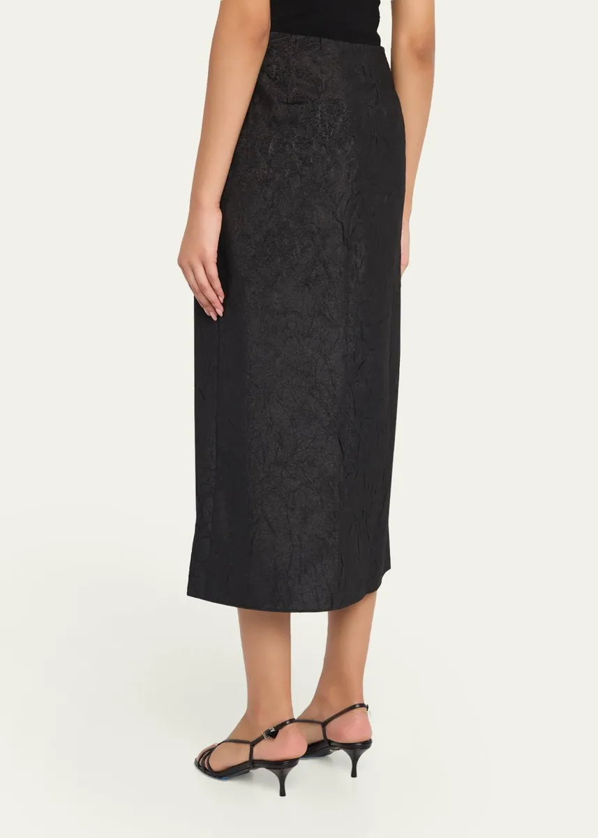 Ulla Johnson Ellis Taffeta Midi Skirt | Thumbnail 3