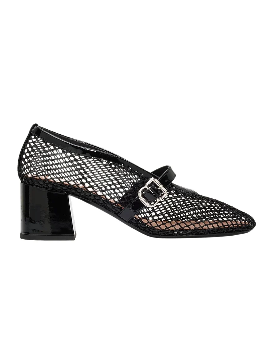 55mm Fishnet Ballerina Pumps 55mm Fishnet Ballerina Pumps