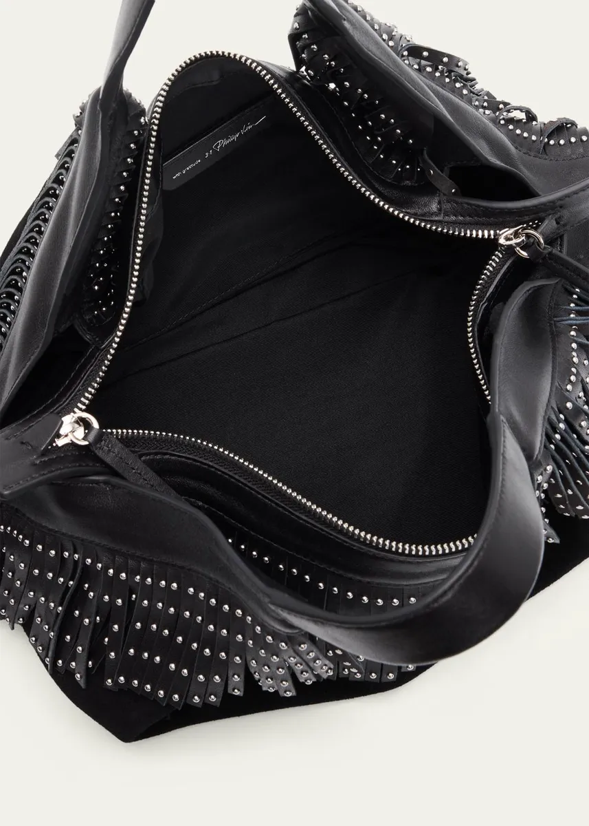 3.1 Phillip Lim Luna Fringed Suede Shoulder Bag | Thumbnail 4 3.1 Phillip Lim Luna Fringed Suede Shoulder Bag | Thumbnail 4