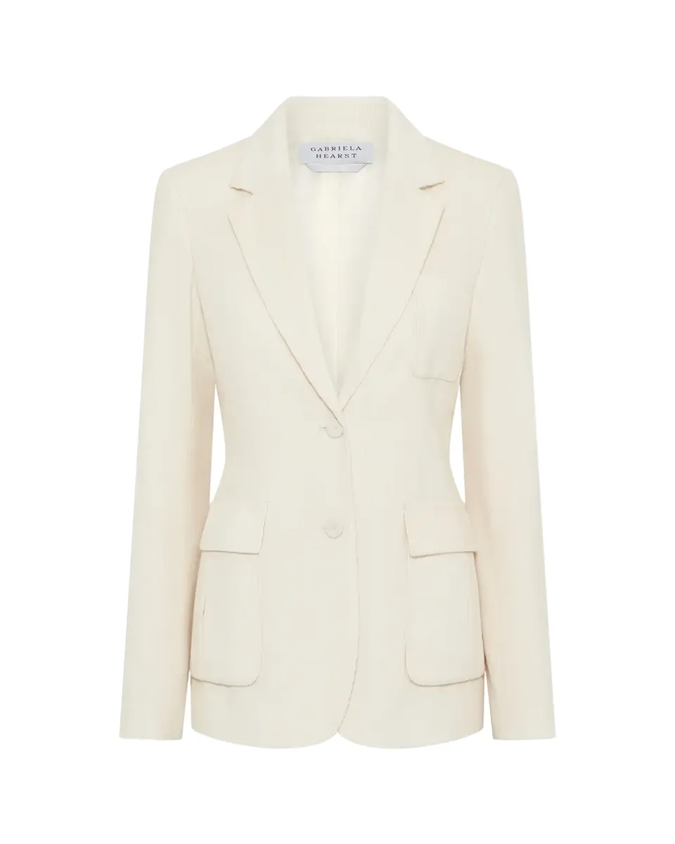 Gabriela Hearst Louisa Corduroy Single-Breasted Blazer | Thumbnail 2 Gabriela Hearst Louisa Corduroy Single-Breasted Blazer | Thumbnail 2