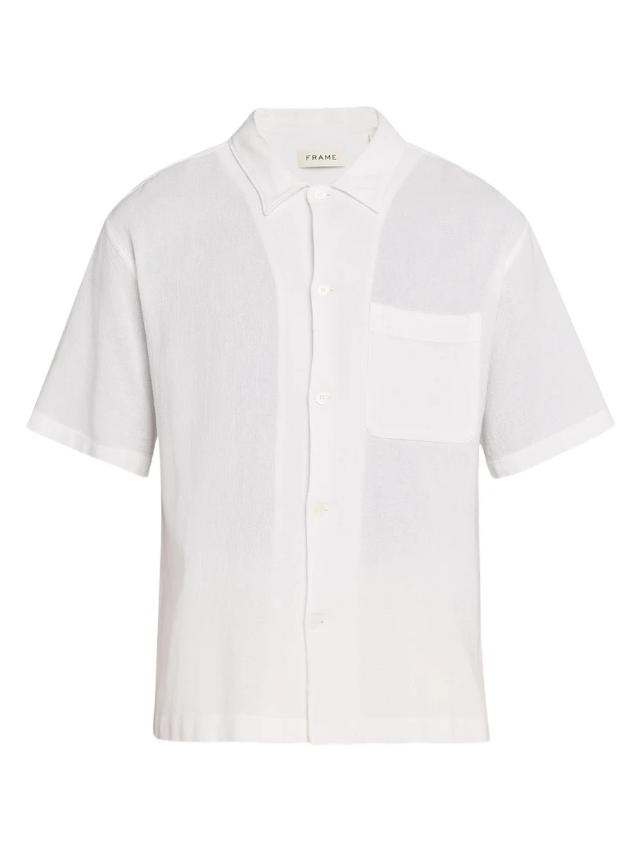 Men's Cotton Pocket Short-Sleeve Shirt Men's Cotton Pocket Short-Sleeve Shirt