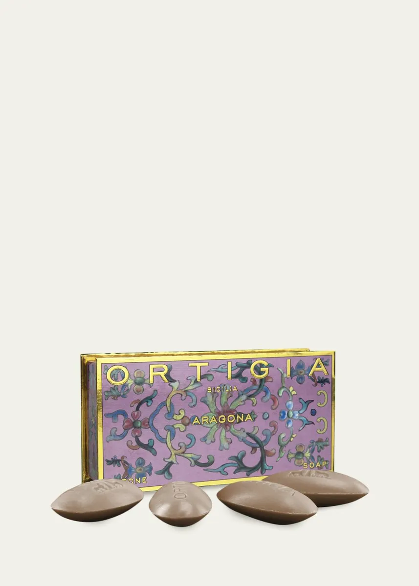 ORTIGIA Aragona Olive Oil Soap Box, 4 x 1.4 oz. | Thumbnail 2 ORTIGIA Aragona Olive Oil Soap Box, 4 x 1.4 oz. | Thumbnail 2