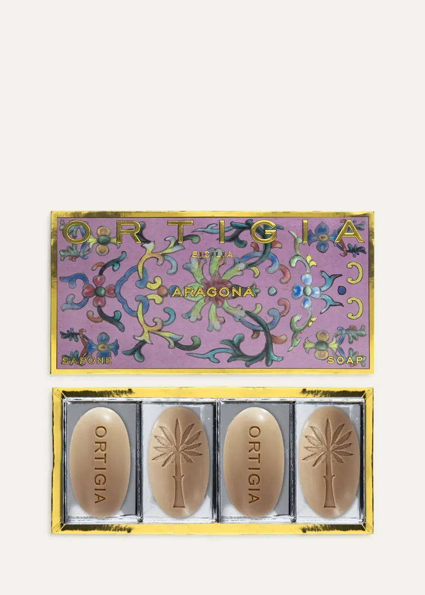 ORTIGIA Aragona Olive Oil Soap Box, 4 x 1.4 oz. | Thumbnail 3 ORTIGIA Aragona Olive Oil Soap Box, 4 x 1.4 oz. | Thumbnail 3