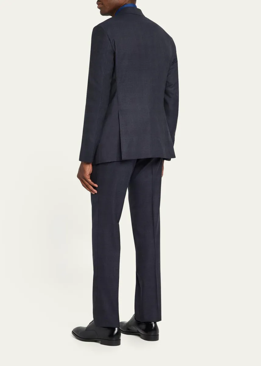 Giorgio Armani Men's Tonal Check Single-Breasted Suit | Thumbnail 3 Giorgio Armani Men's Tonal Check Single-Breasted Suit | Thumbnail 3