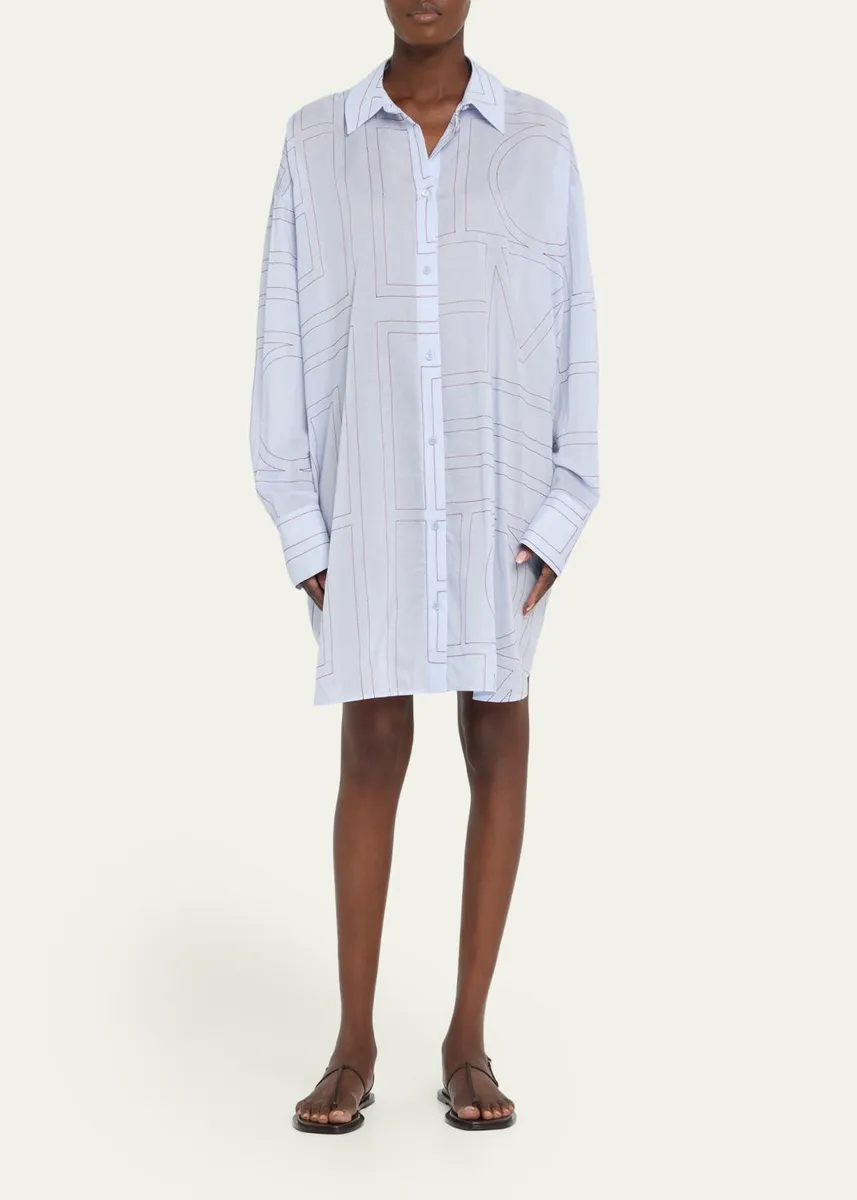 TOTEME Long Summer Shirtdress | Thumbnail 2 TOTEME Long Summer Shirtdress | Thumbnail 2
