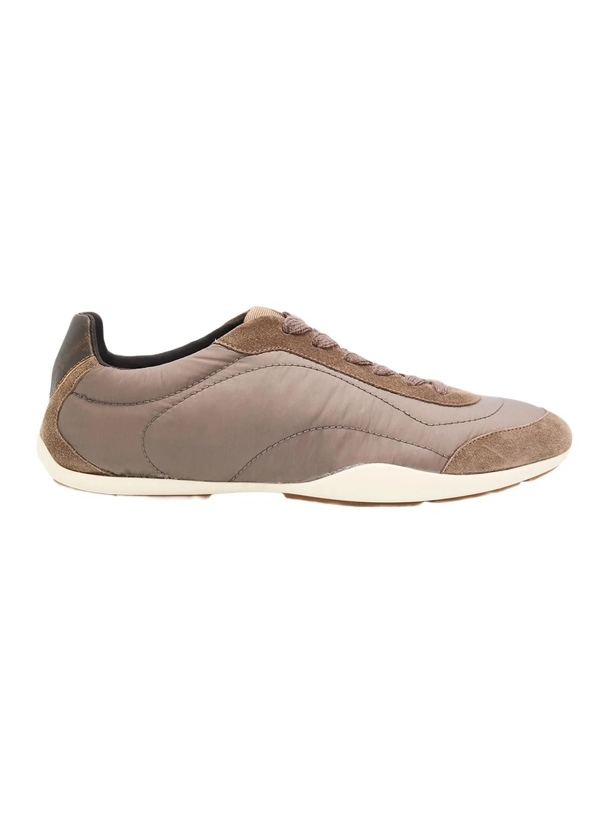 Nylon Suede Sneakers
