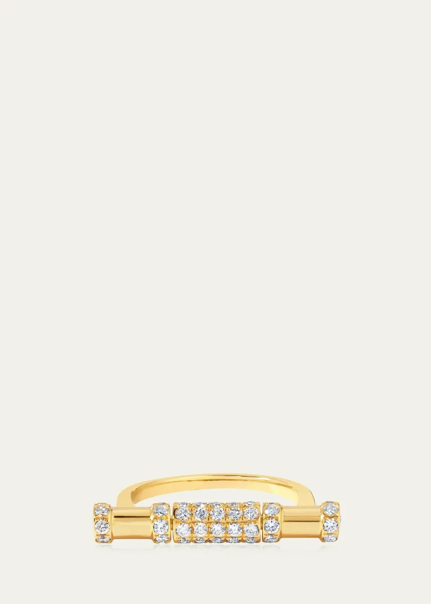 Graziela Gems 18K Diamond Cavaletti Ring | Thumbnail 4 Graziela Gems 18K Diamond Cavaletti Ring | Thumbnail 4
