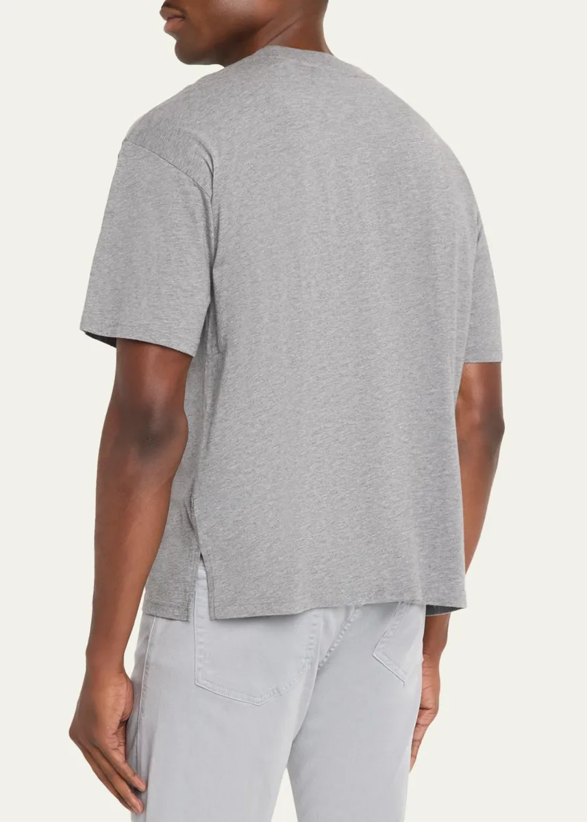 Frame Men's Jersey Relaxed-Fit Crewneck Pocket T-Shirt | Thumbnail 3 Frame Men's Jersey Relaxed-Fit Crewneck Pocket T-Shirt | Thumbnail 3