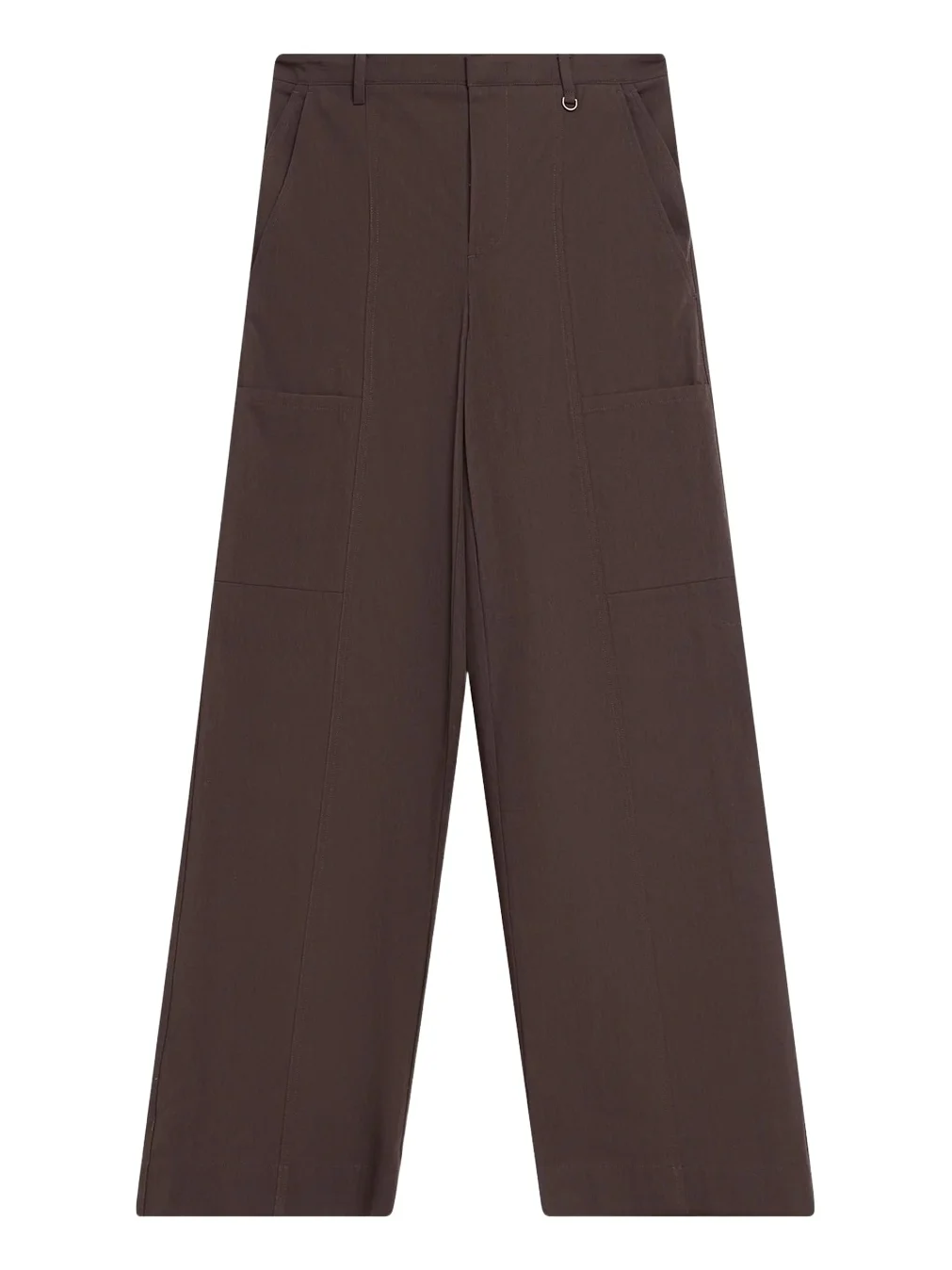 Mid-Rise Paneled Stretch Cotton Pants Mid-Rise Paneled Stretch Cotton Pants