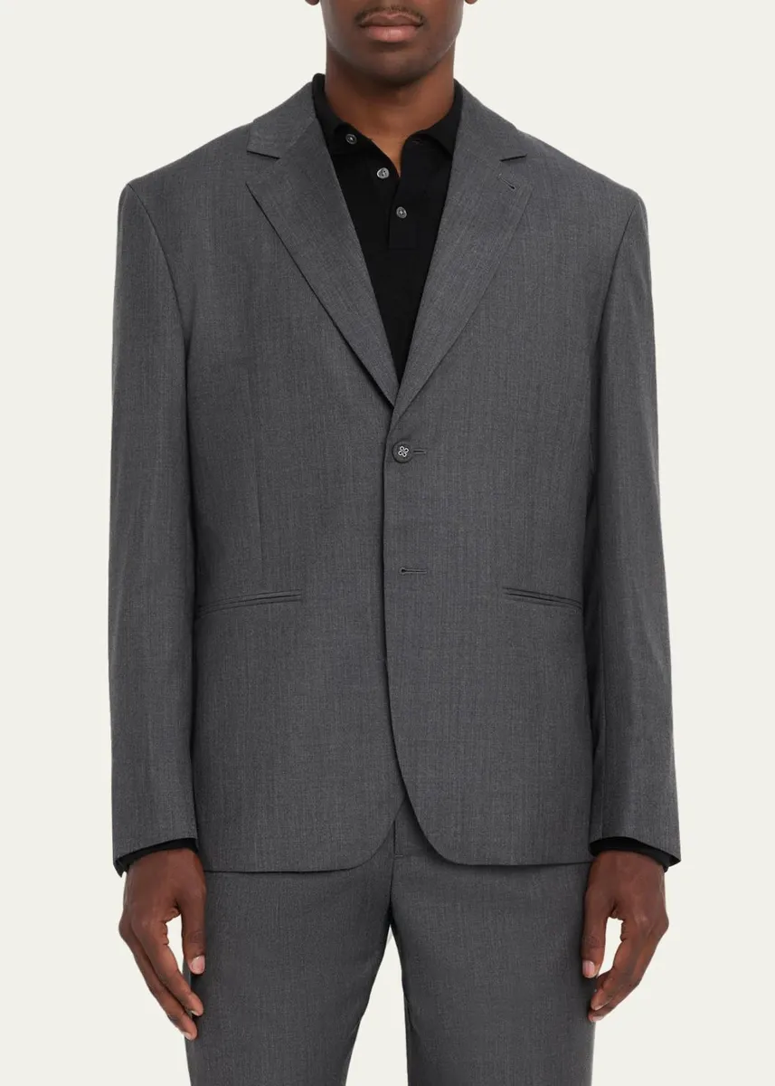 OFFICINE GÉNÉRALE Men's Melvyn Wool-Blend Sport Coat | Thumbnail 4