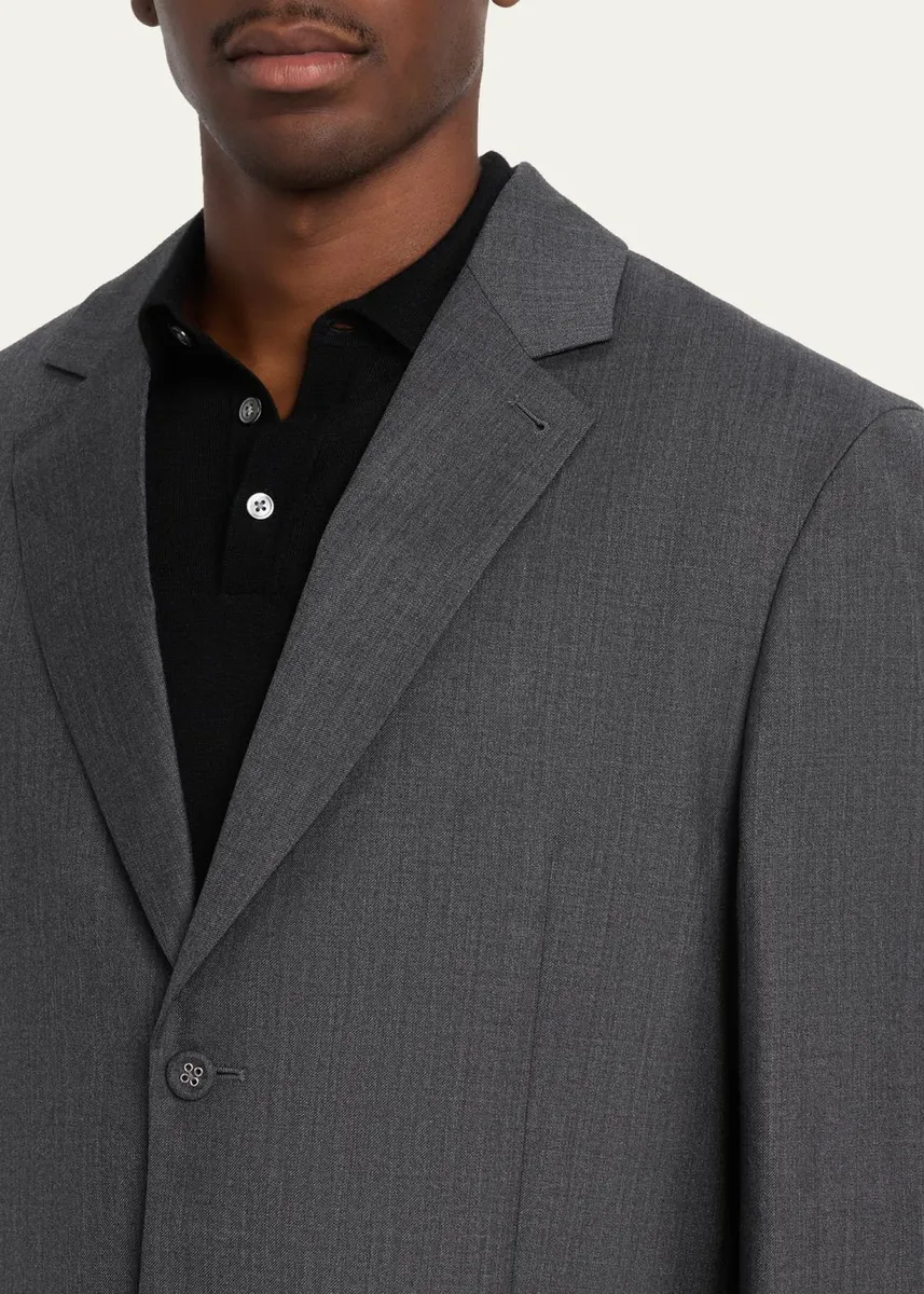 OFFICINE GÉNÉRALE Men's Melvyn Wool-Blend Sport Coat | Thumbnail 5