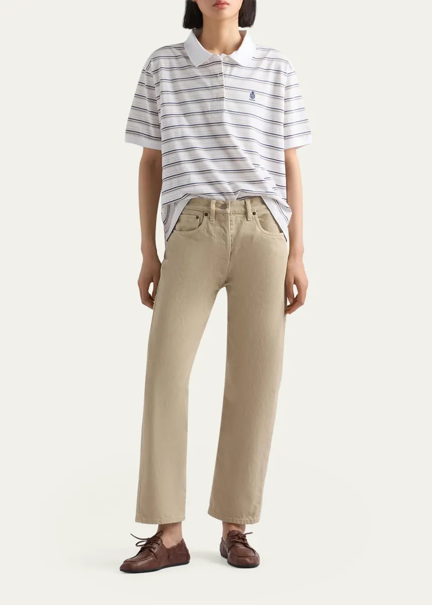 Prada Relaxed Straight-Leg Denim Jeans | Thumbnail 2